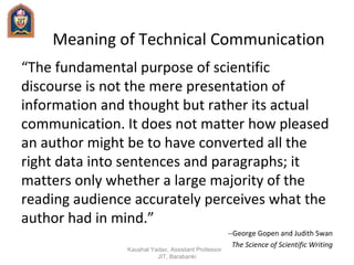 Technical Discourse Introduction to Technical Communication.KY