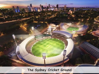 23The Sydney Cricket Ground
 