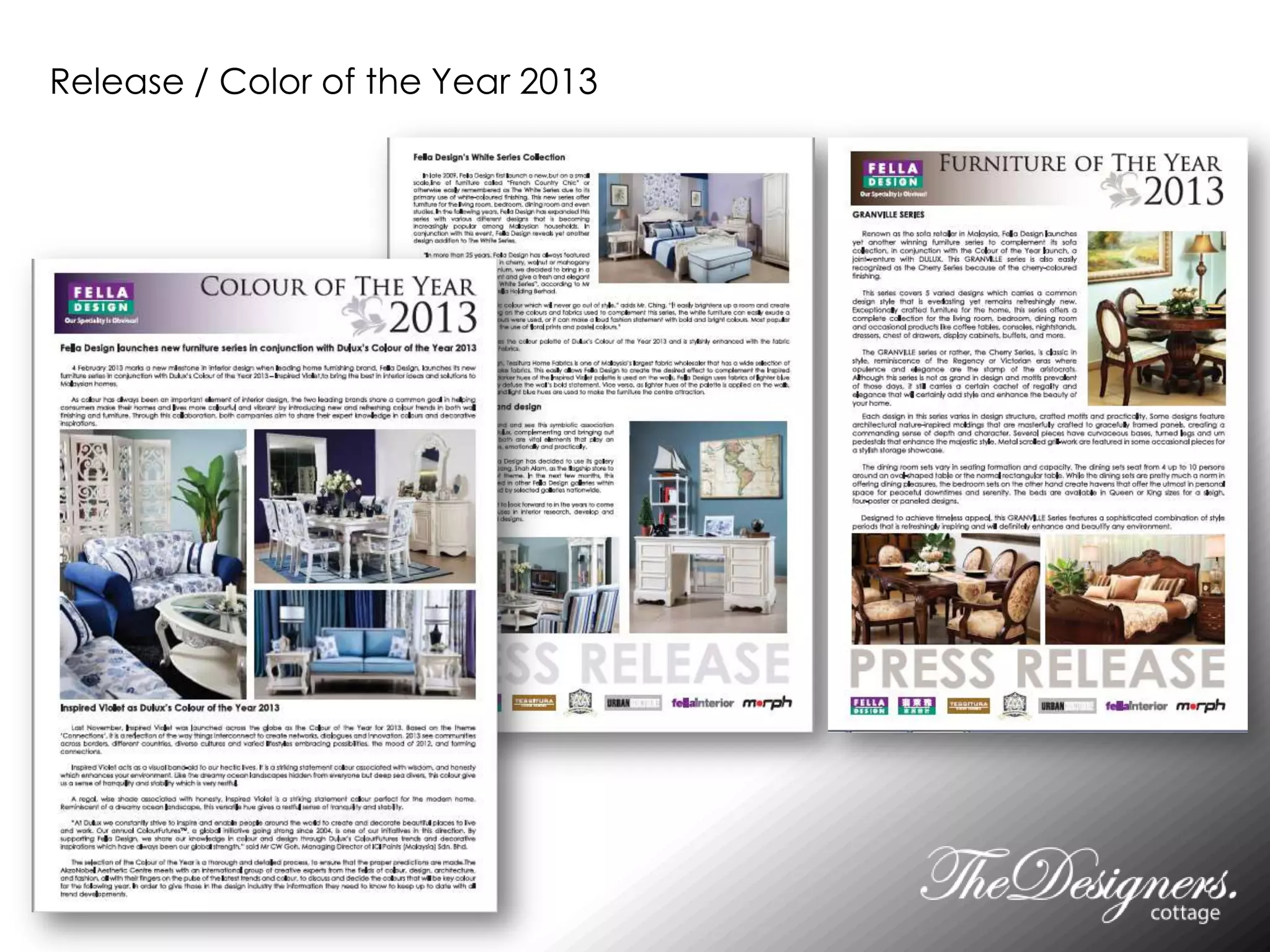 Release / Color of the Year 2013
 