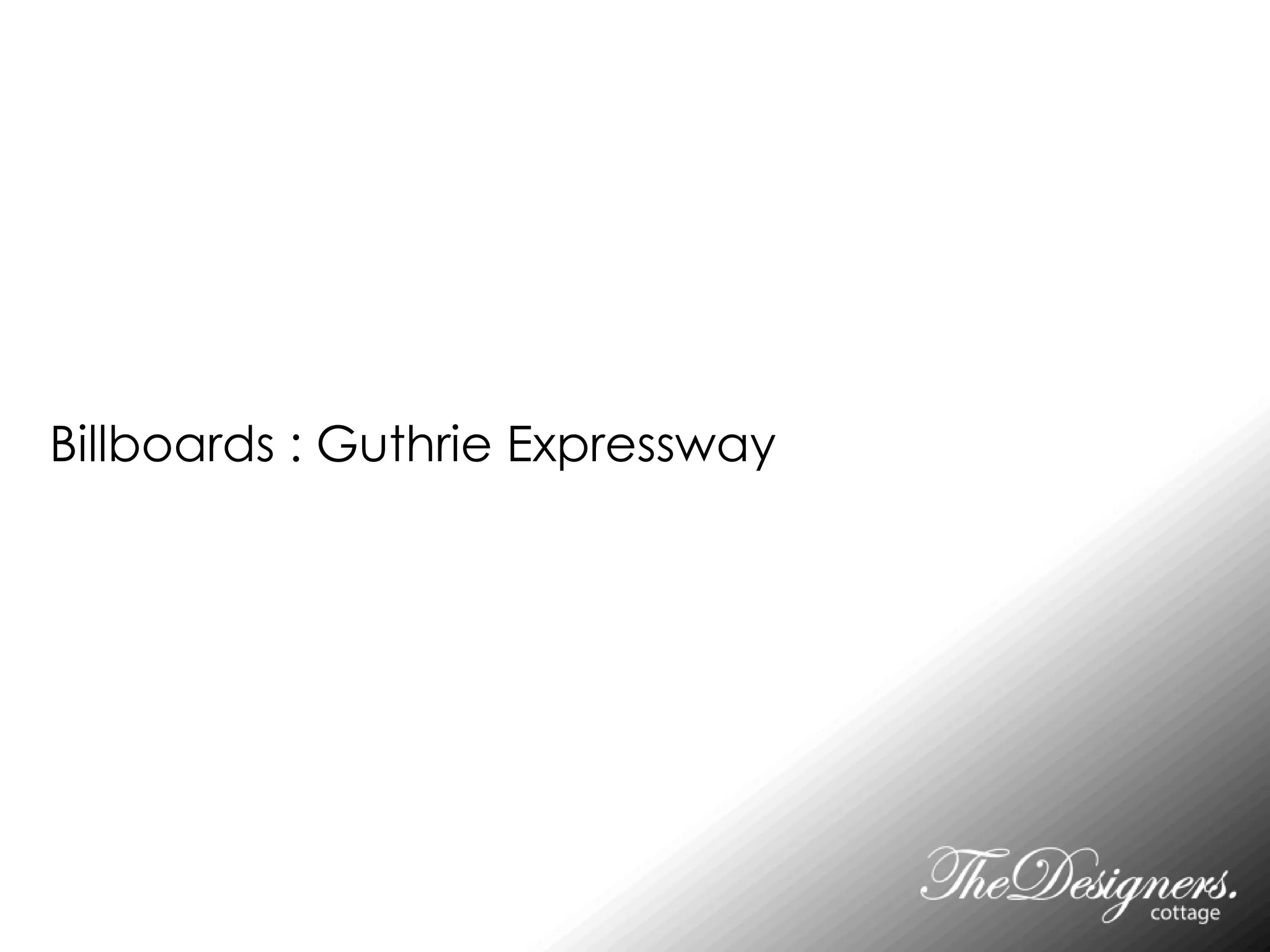 Billboards : Guthrie Expressway
 