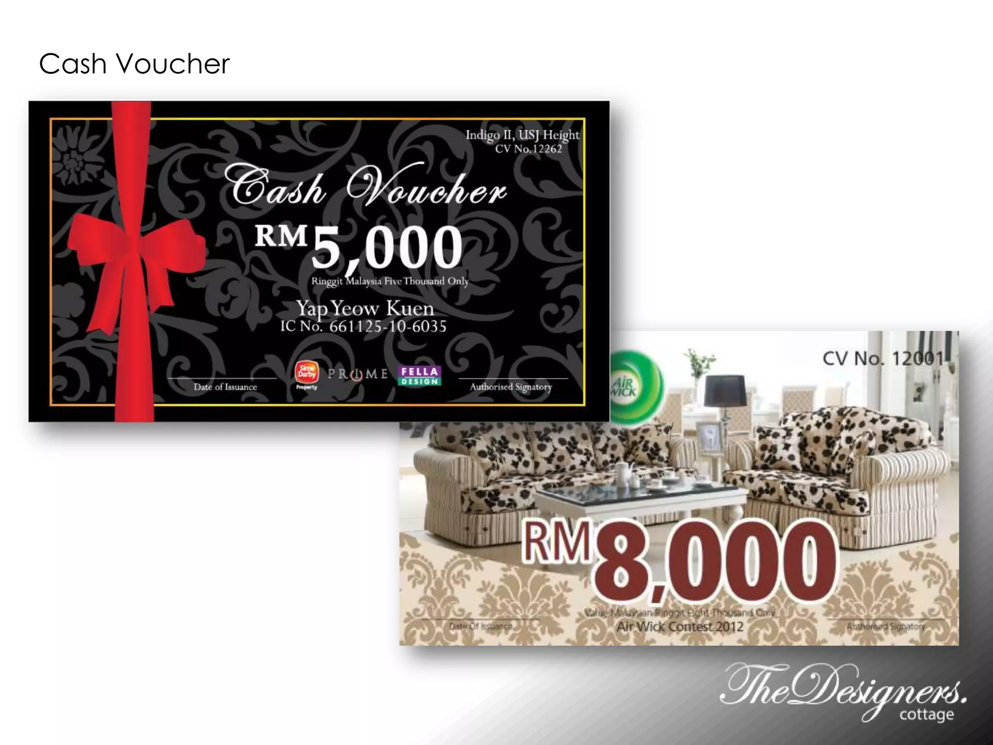 Cash Voucher
 