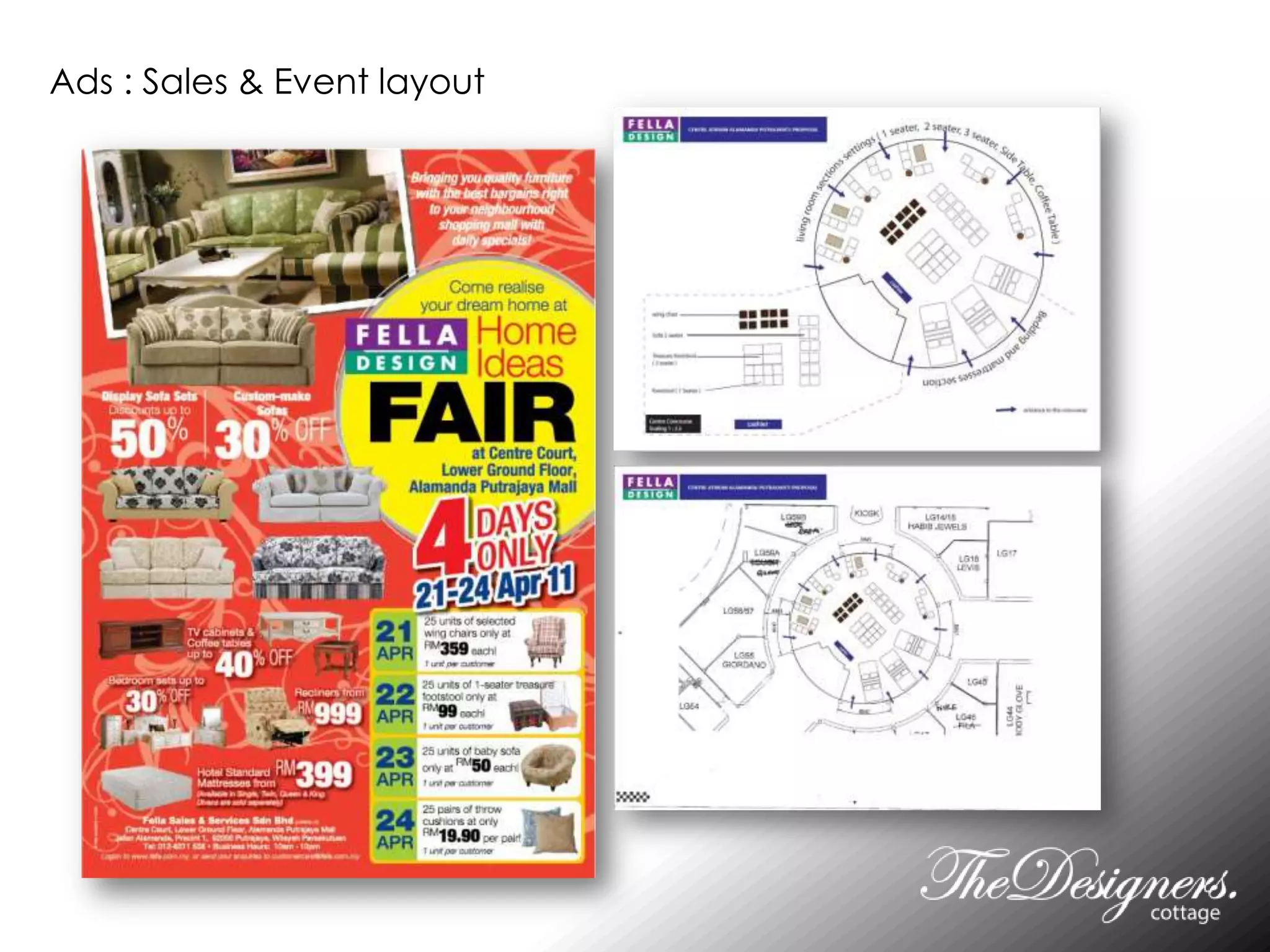 Ads : Sales & Event layout
 