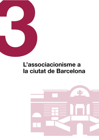 19L’associacionisme a la ciutat de Barcelona
Sarrià – Sant Gervasi
Gràcia
Gràfic 9: Associacions de la ciutat que han dese...