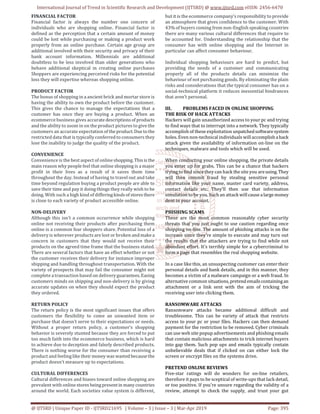 Consumer Awareness about Privacy and Security Risk for Online Shopping ...