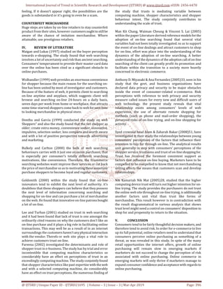 Consumer Awareness about Privacy and Security Risk for Online Shopping ...