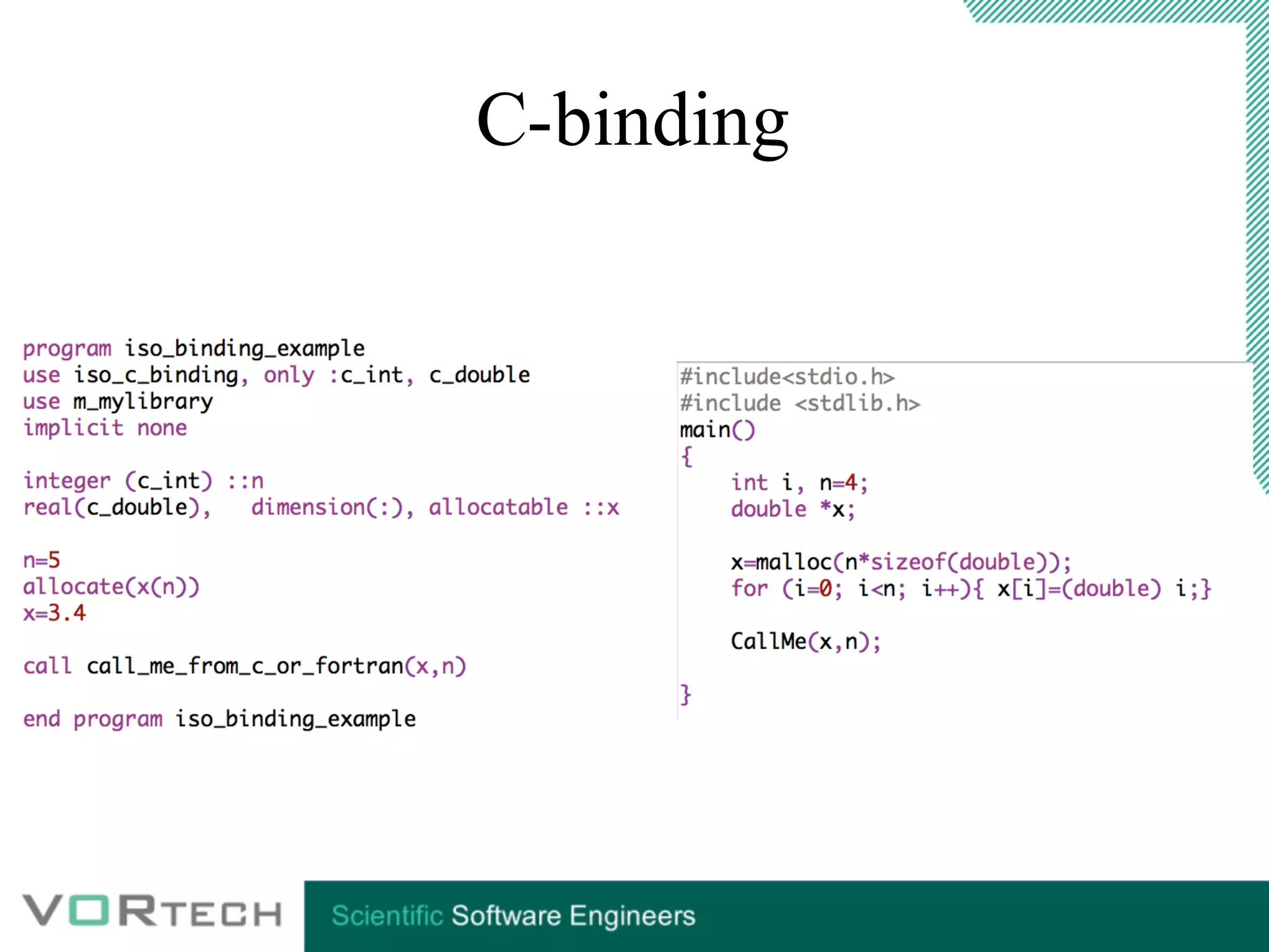 C-binding
 