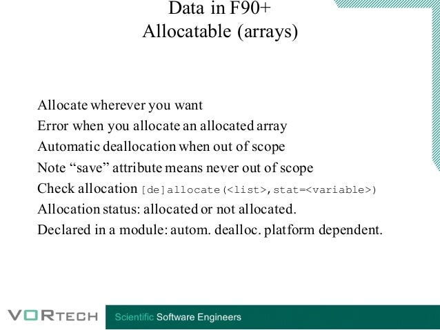 Introduction Modern Fortran Short