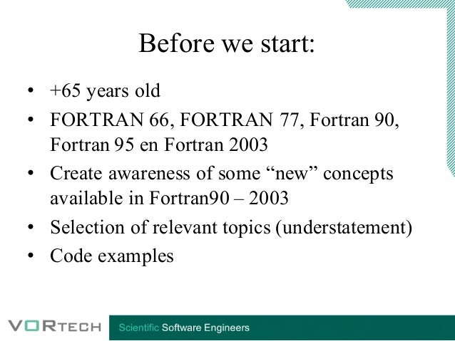 Introduction Modern Fortran Short Introduction Modern Fortran Short