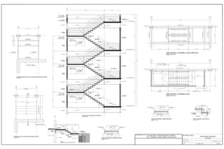 SECTION THRU.' FIRE ESPAPE STAIRWELL # 1
Scale 3/8"=1'-0"
3 4
STAIRWELL LAYOUT TO MAIN ENTRANCE (MANIC STREET)
Scale 3/8"=1'-0"
TYPICAL STAIRWELL TREADER DETAILS
Scale 1"=1'-0"
SECTION "L-L"
STAIRWELL LAYOUT TO MAIN ENTRANCE (MANIC STREET)
Scale 3/8"=1'-0"
TYPICAL STAIRWELL TREADER DETAILS
Scale 1"=1'-0"
FIRE ESCAPE # 1 STAIRWELL STRUCTURE PLAN
Scale 1/4"=1'-0"
FIRE ESCAPE # 1 STAIRWELL PLAN
Scale 1/4"=1'-0"
TYPICAL STAIRWELL TREAD DETAILS
Scale 1"=1'-0"
3 4
STAIRWELL STRUCTURE LAYOUT TO MAIN ENTRANCE (MANIC STREET)
Scale 3/8"=1'-0"
FIRE ESCAPE STAIR NO.1
DETAILS
S-1289th JUNE, 2014
 