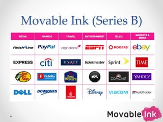Movable Ink (Series B)
13
 