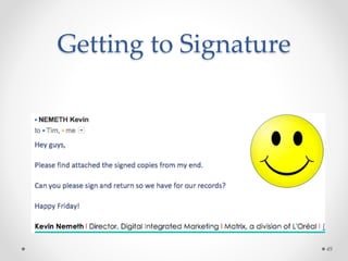 Getting to Signature
49
 