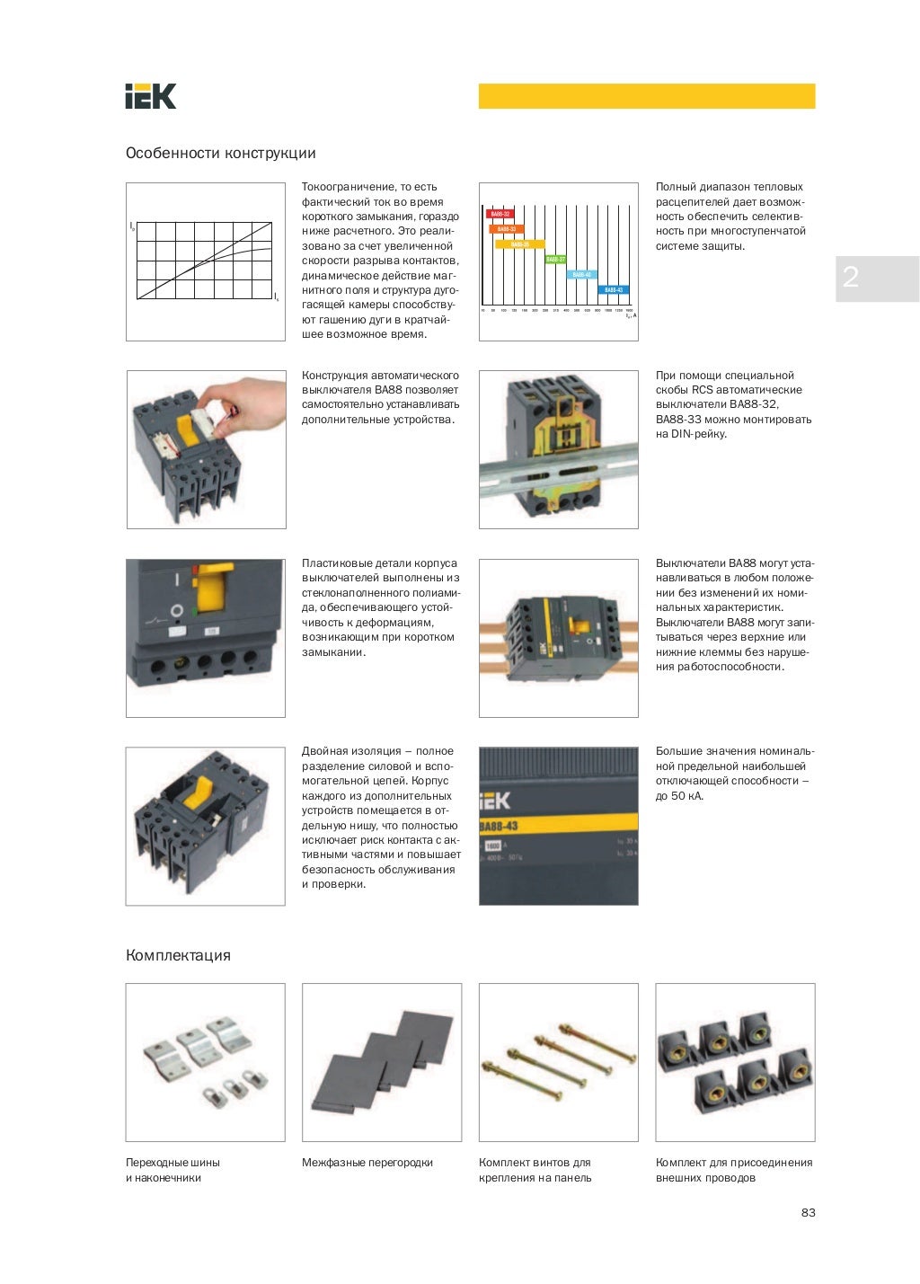 Автоматические выключатели ВА88