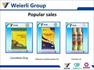 Popular sales
Coccidlosis Drug Ofloxacin soluble powder 5% Cod liver oil
 