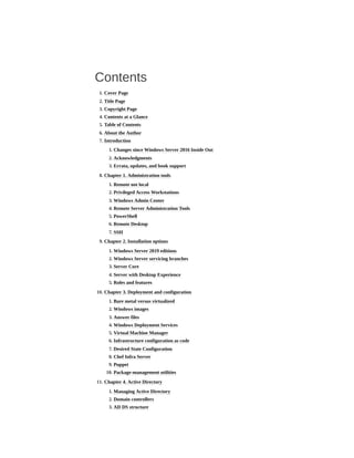 Windows Server 2019 Inside Out 1st Edition Orin Thomas & Brad Price | PDF