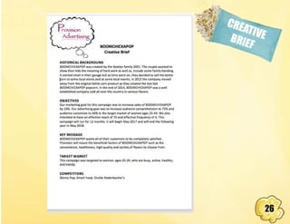 26
CREATIVEBRIEF
 