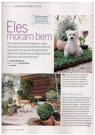 Revista Casa & Jardim_Agosto 2011