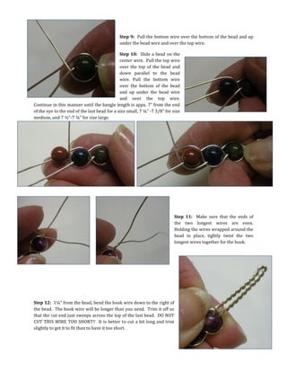 How to Make a Bead Bracelet l Easy Braided Bead Bracelet - YouTube
