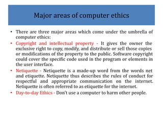Computer Ethics Powerpoint 882316049-Computer-Ethics-ppt-pptx.pdf ict | PDF