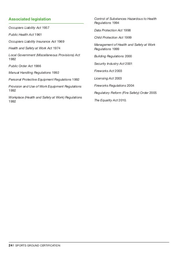 Occupiers liability act 1995 essay
