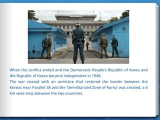 History about Parallel 38 between two countries | PPTX