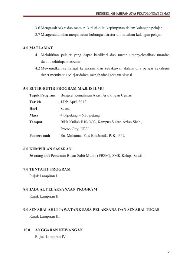88344665 Cadangan Kertas Kerja