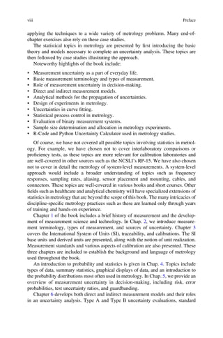 Metrology Training.pdf Introduction to Statistics in Metrology Stephen Crowder | PDF