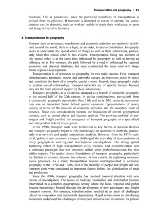 The Geography of Transport Systems 5th Edition Jean-Paul Rodrigue | PDF