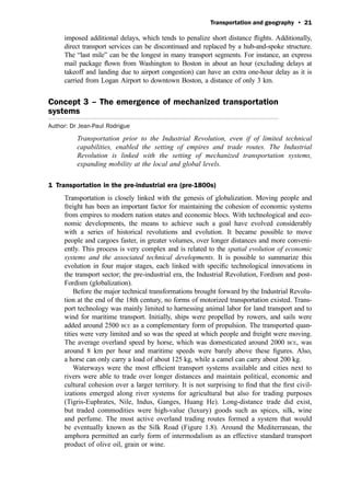 The Geography of Transport Systems 5th Edition Jean-Paul Rodrigue | PDF