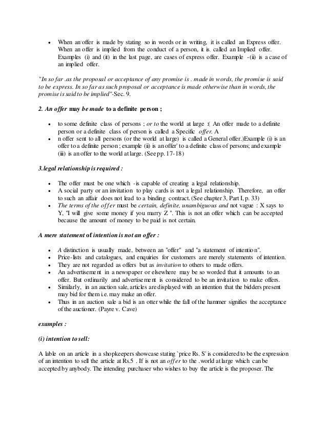 Thesis For An Essay Offer And Acceptance Essay Contract Law Assignment Offer And Thesis Statement For Persuasive Essay also Research Proposal Essay Topics Acceptance Essay Romefontanacountryinncom High School Personal Statement Essay Examples