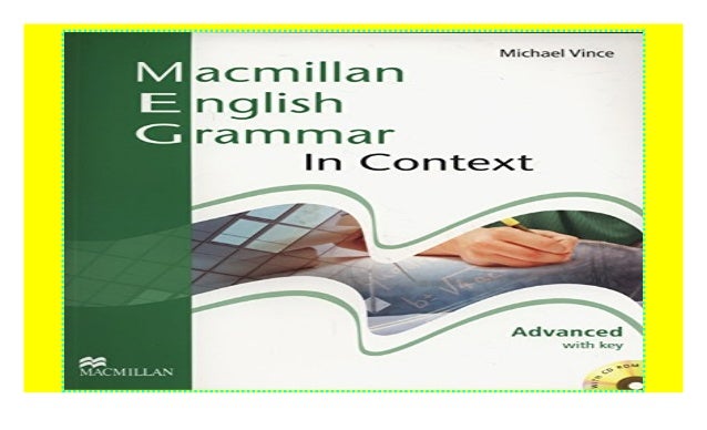 Macmillan English Grammar in Context Advanced with Key and CD-ROM Pa…