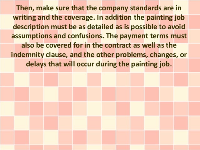 A Painter And Decorator Does The Trick