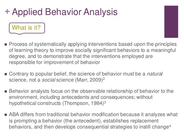 Behavior Mod Presentation Ph