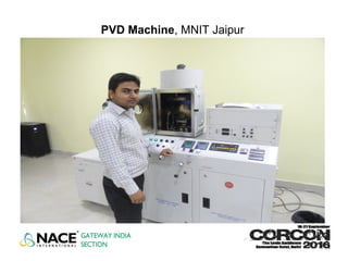 PVD Machine, MNIT Jaipur
 