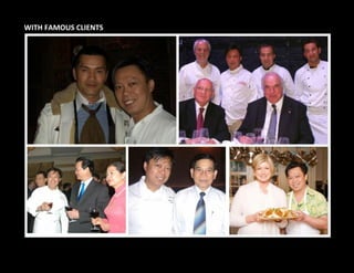WITH FAMOUS CLIENTS
 