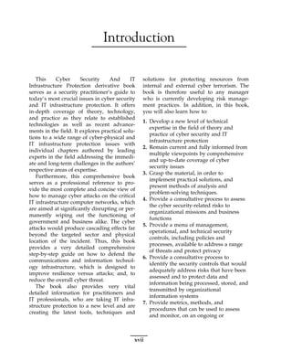 Cyber security and IT infrastructure protection 1st ed Edition Vacca | PDF