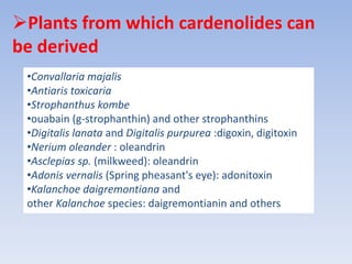 Adonitoxin Pharmacology of Cardiovascular System 2 | PPTX