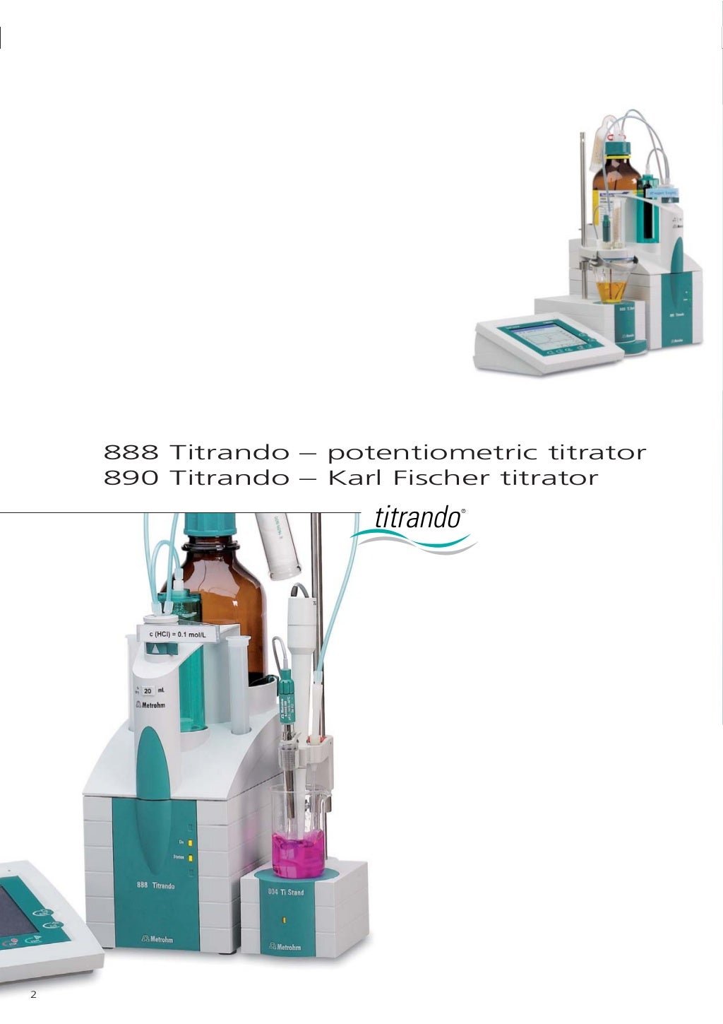 888 Titrando for Titration Applications from Metrohm