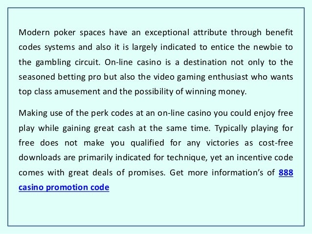 888 Casino Promotion Code 888 Casino Promotion Code