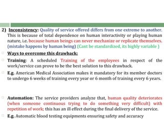 Health Care in Service Industry | PPT