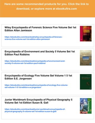 Wiley Computer Science Wiley Encyclopedia of Computer Science and Engineering 5 Volume Set 1st ...