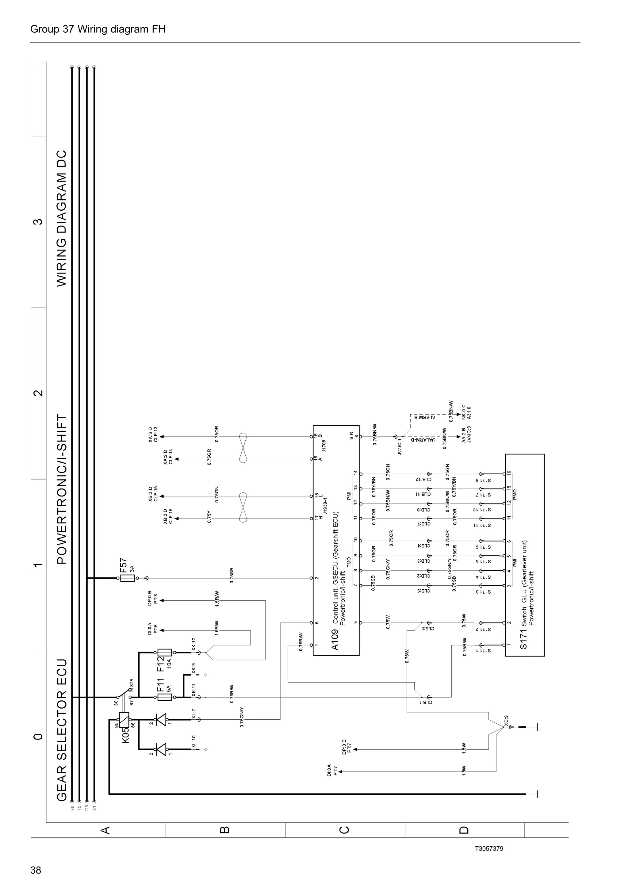 Volvo wiring diagram fh | PDF