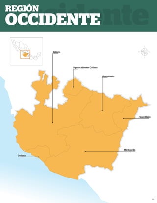 55
OccidenteREGIÓN
OCCIDENTE
 