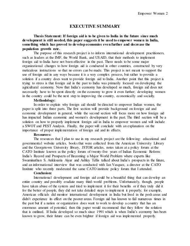 Collegeforeign aid in africa essay