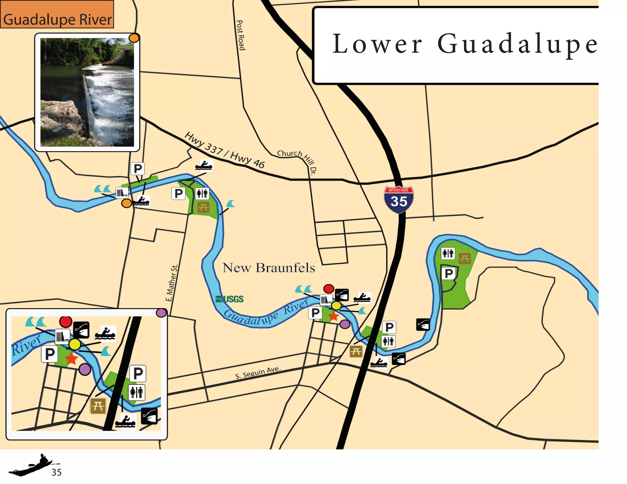 35
Guadalupe River
Lower Guadalupe
 