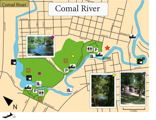 Comal River Flow Chart