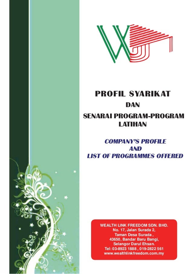 Buku Profil Syarikat Hartanah