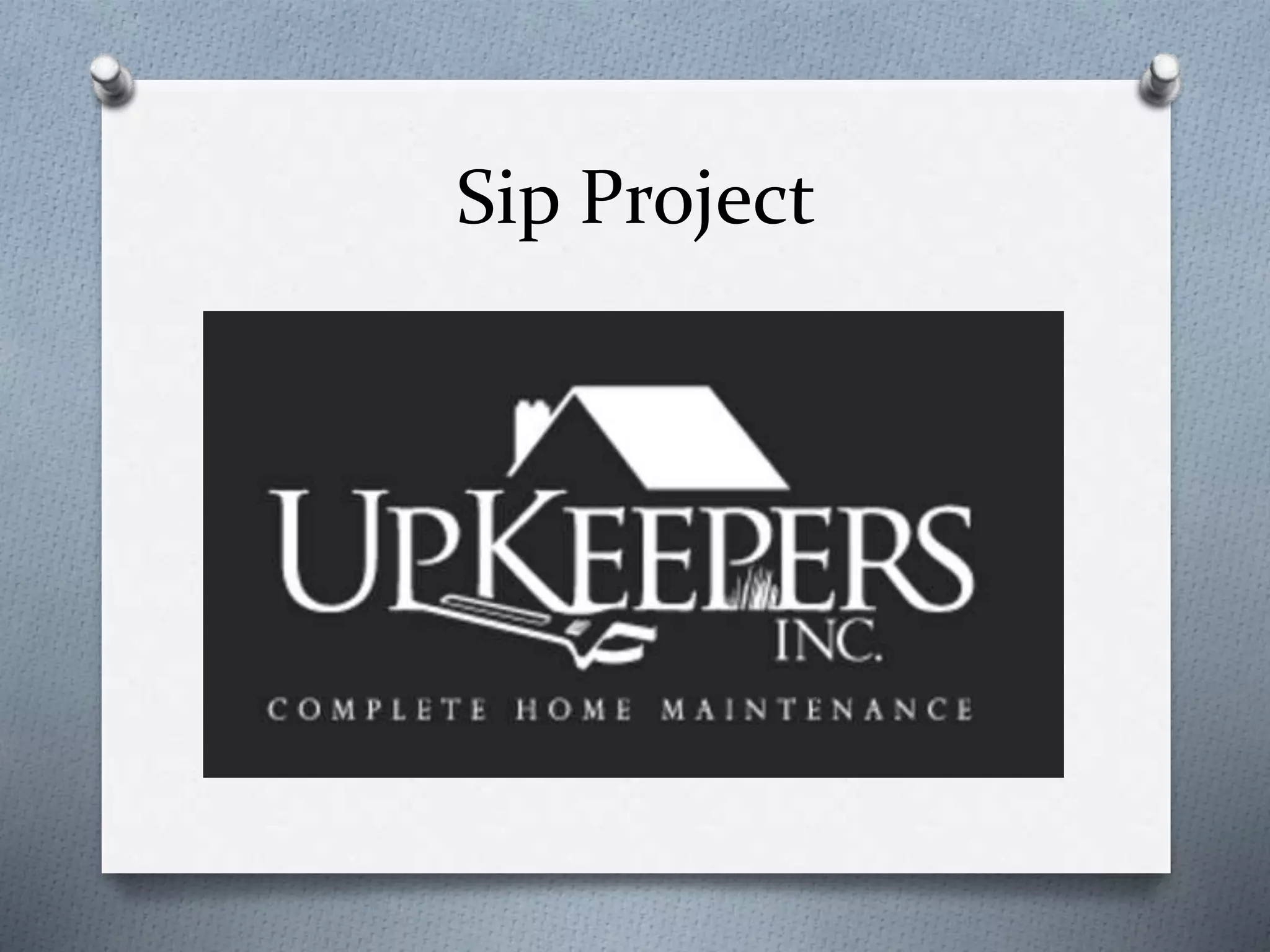 Sip Project
 