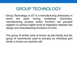Group Technology | PPTX
