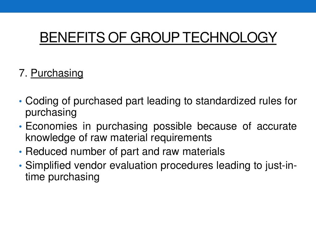Group Technology