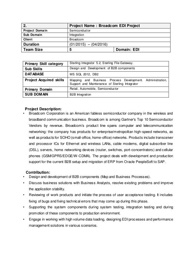 acquired skills resumes
